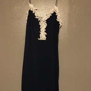 Navy blue dress